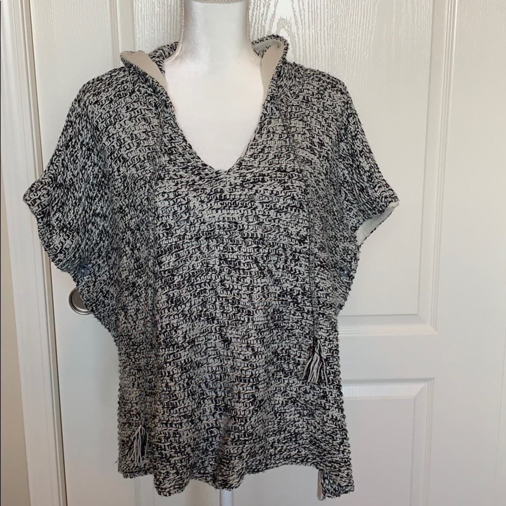 Razzle Dazzle Short Sleeve Hooded Sweater #30